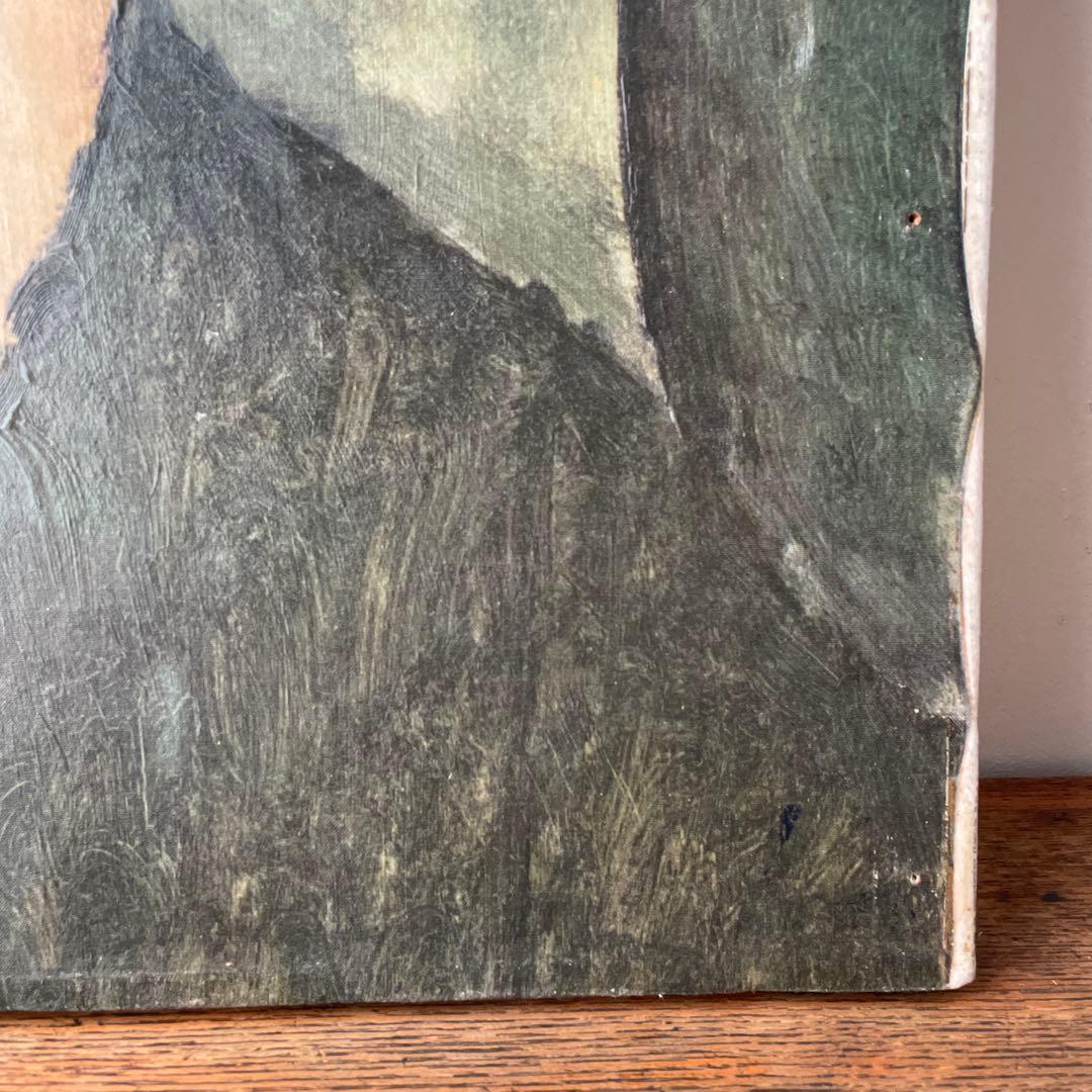 モディリアーニ 女の肖像 キャンバス 木枠 複製画 レプリカ