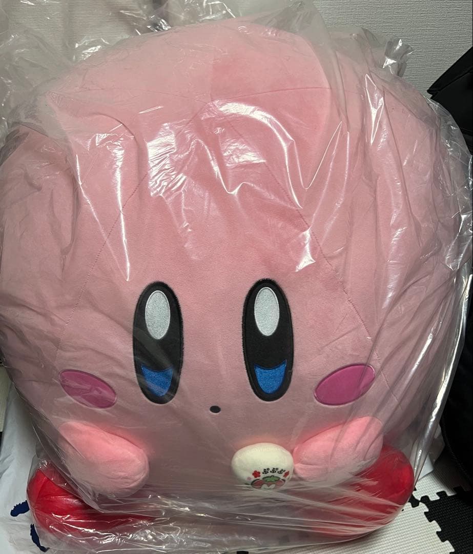 受注限定品 まんぷくカービィ 特大 ぬいぐるみ プププランド - メルカリ