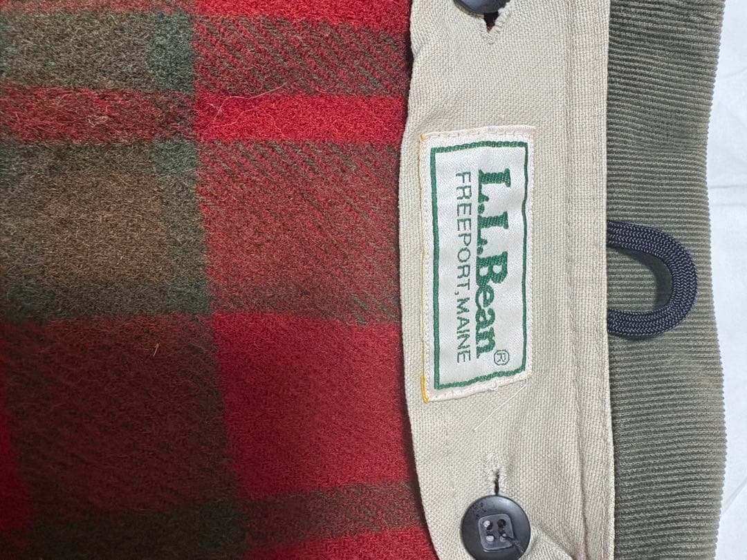 〖a.〗90s L.L.Bean USA製 ハンティングジャケット