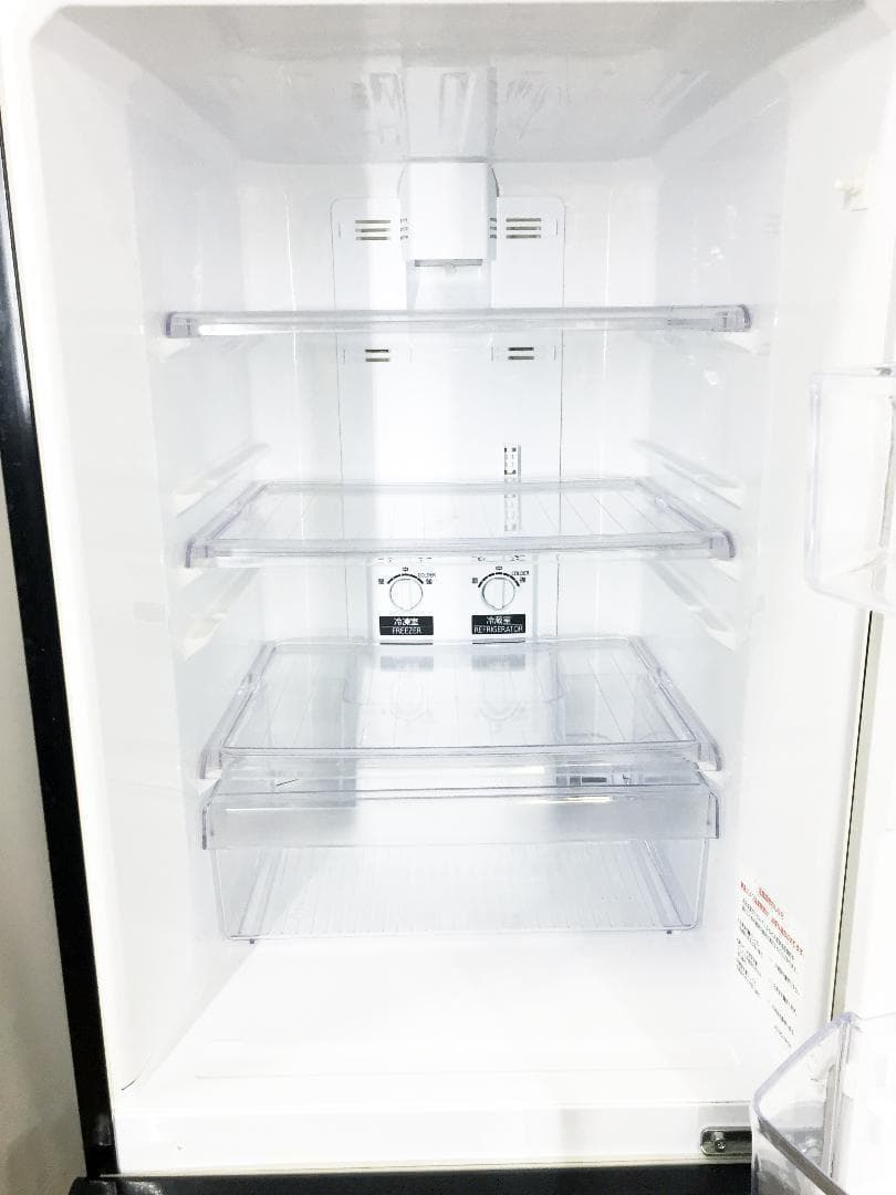 \"送料無料★◆中古★三菱　146L　ラウンドカット　２ドア冷蔵庫　MR-P15T