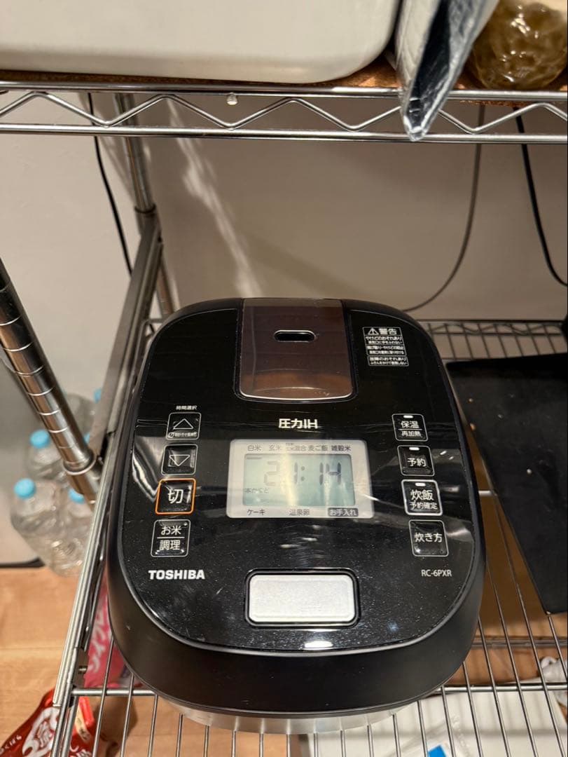 8月末前まで　TOSHIBA RC-6PXR-K 3.5合　圧力IH 炊飯器 炊飯器 ブラック RC-6PXR-K [3.5合 /圧力IH] 東芝｜TOSHIBA 通販