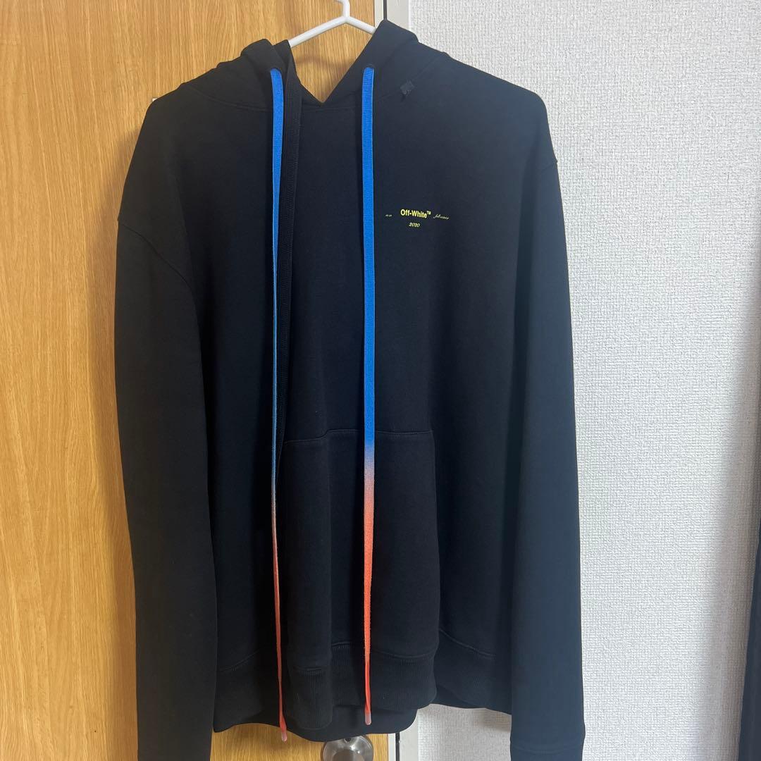 オフホワイト off-white パーカー　値下げ可 off white（オフホワイト） 【値下げ】OFFWHITE ジップアップパーカー