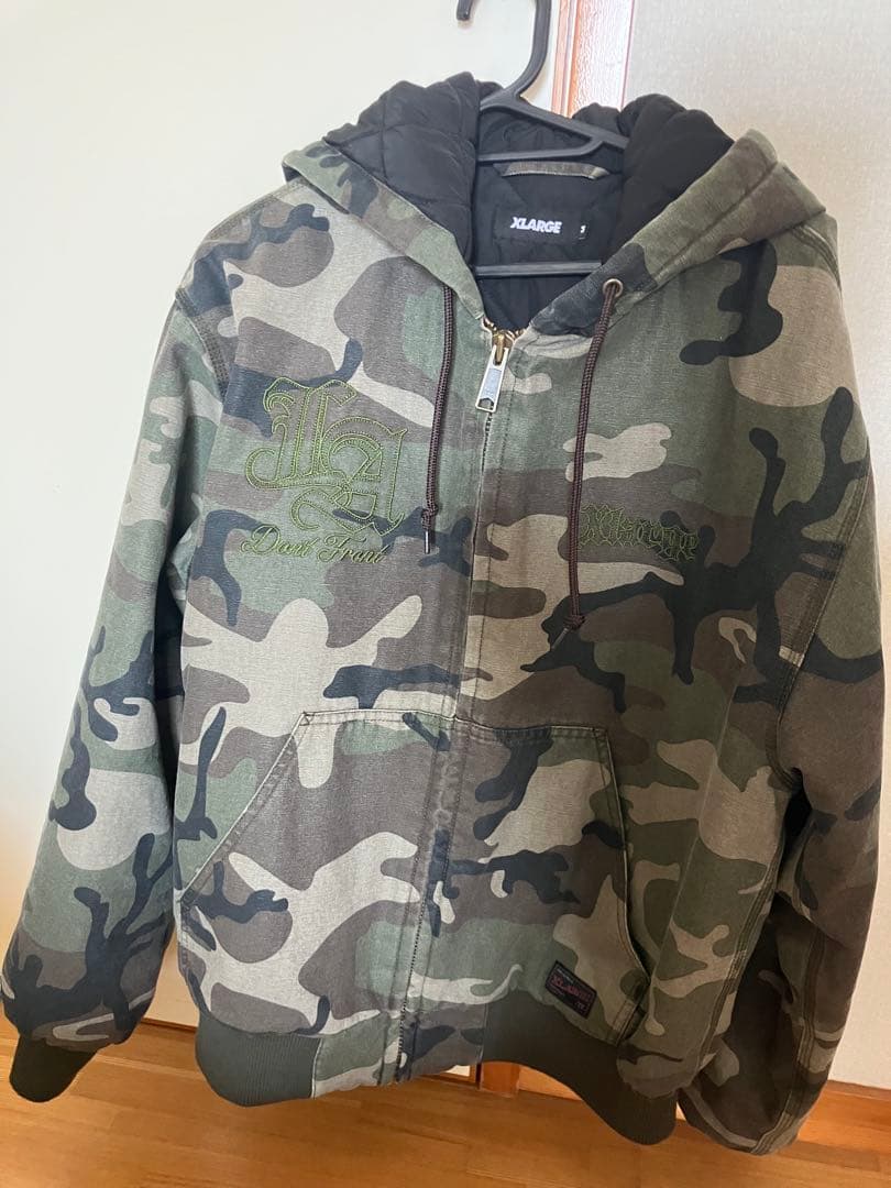 迷彩柄フード付きジャンパー - メルカリ
