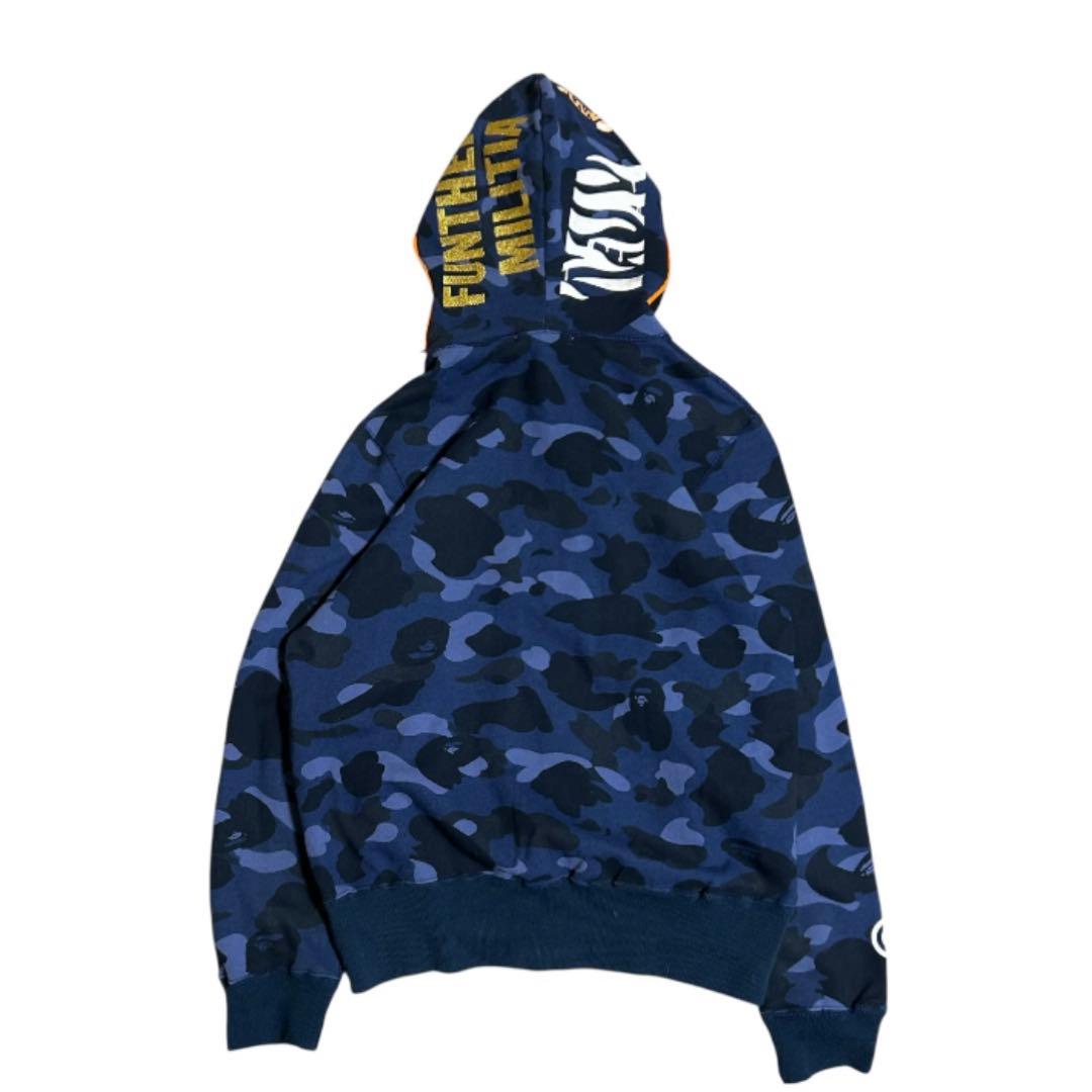 A・BATHING APE TIGER HOODIE シャークパーカー タイガー - メルカリ