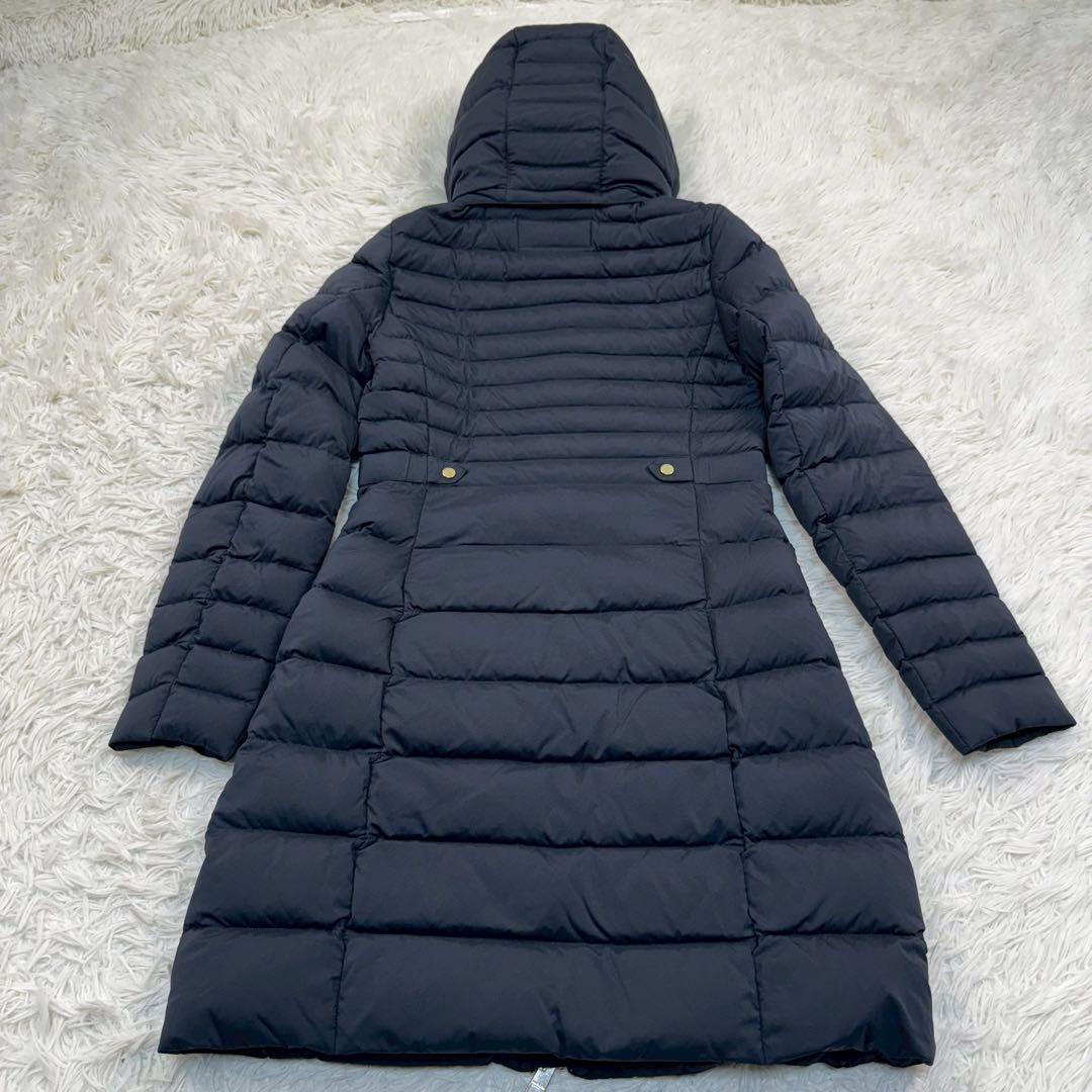 極美品✨ トミーヒルフィガー ロングダウンコート ゴールド金具 XS