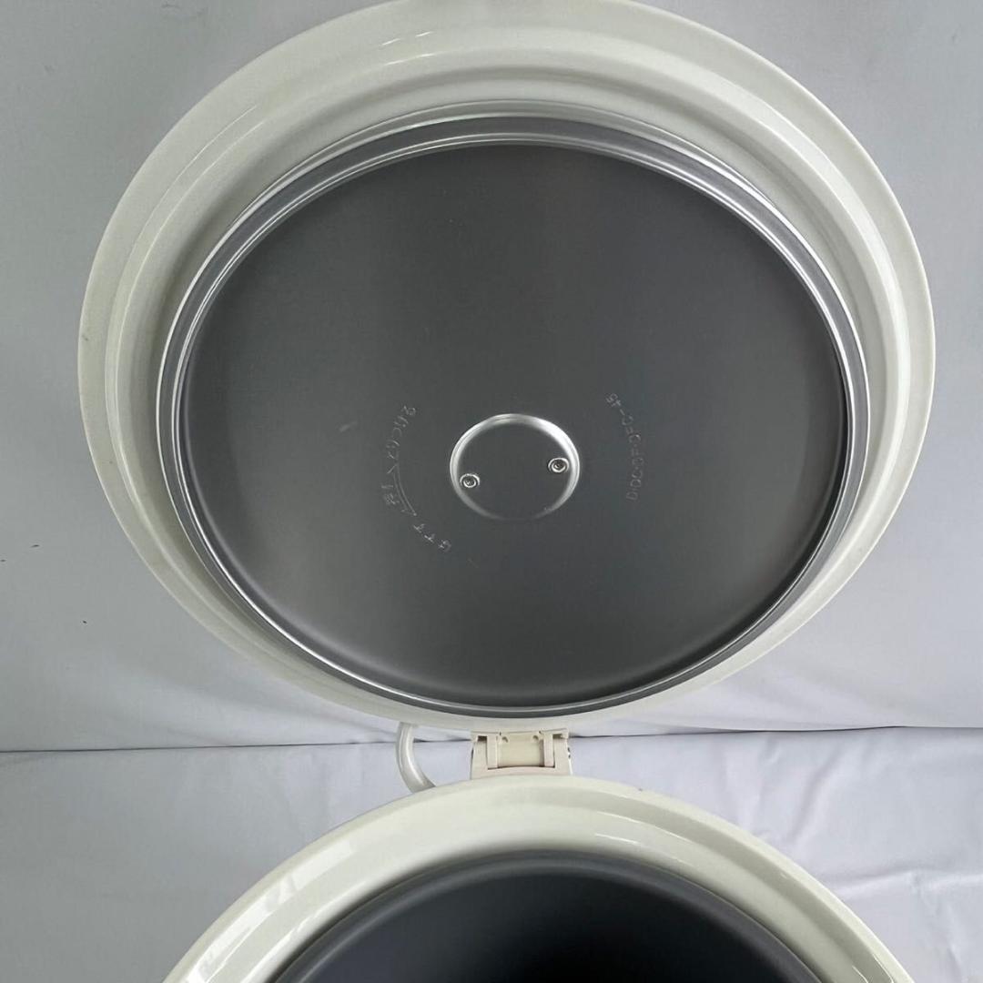 【未使用品】 昭和レトロ タイガー 電子ジャー 花柄 保温ジャー