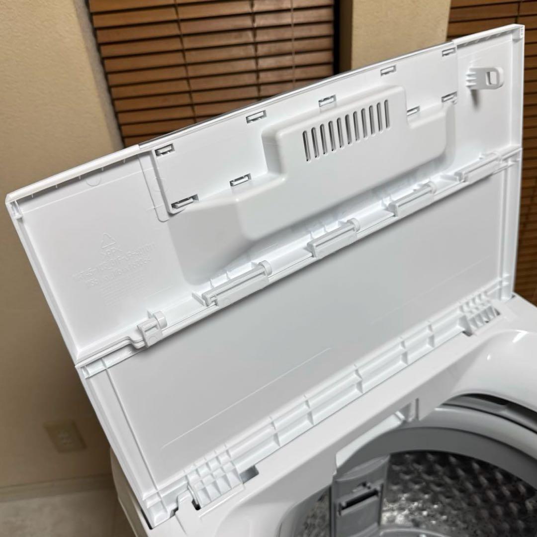 極美品 TOSHIBA 2022年製 4.5kg 1人暮用洗濯機 風乾燥機能