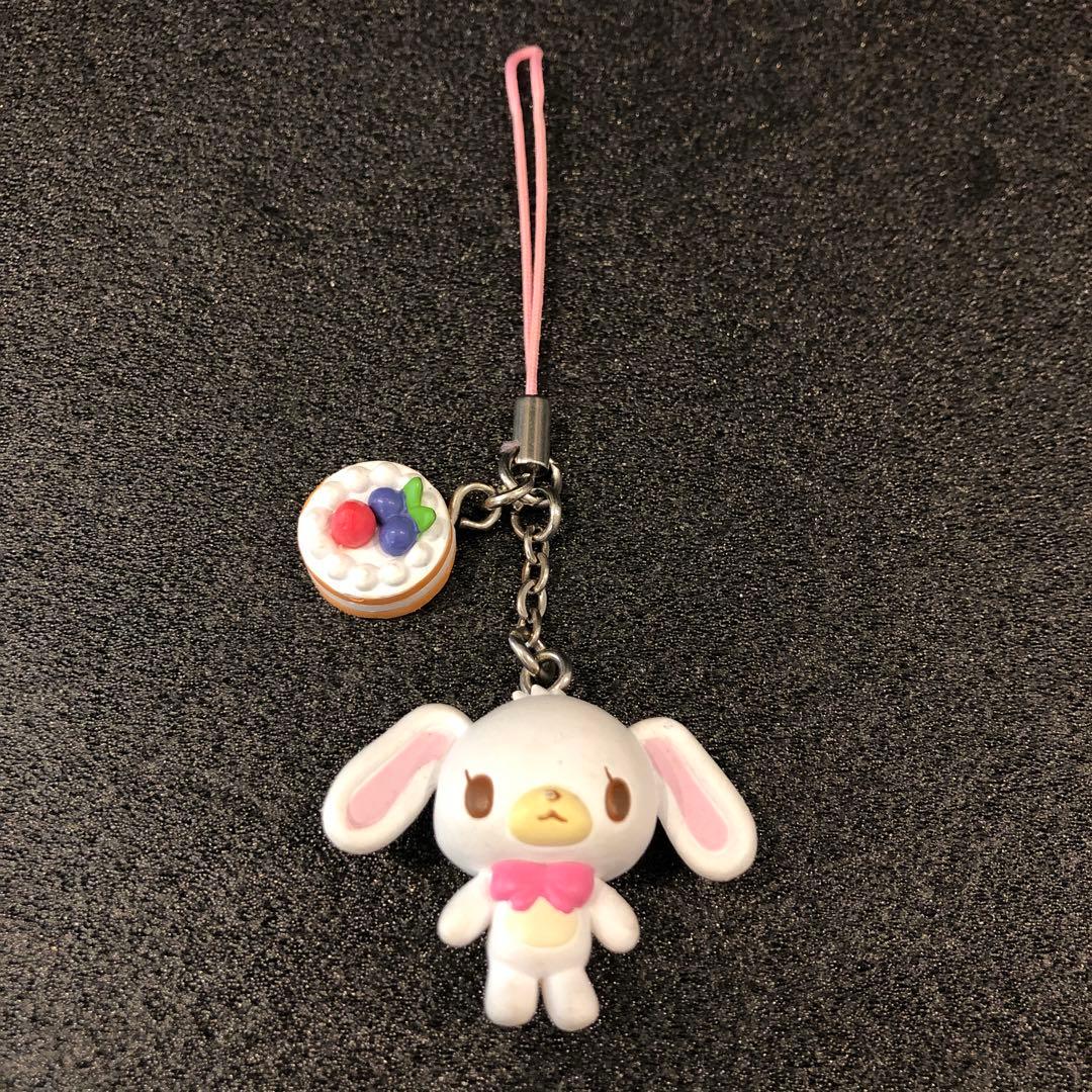 レア当時】サンリオ シュガーバニーズ フィギュアストラップ しろうさ