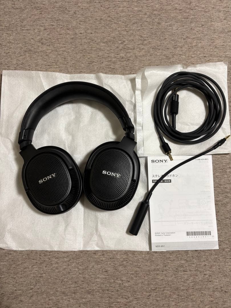ソニー(SONY) モニターヘッドホン MDR-MV1