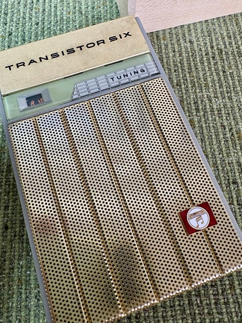 レア　美品　1961年　Columbia Transistor Six ラジオ