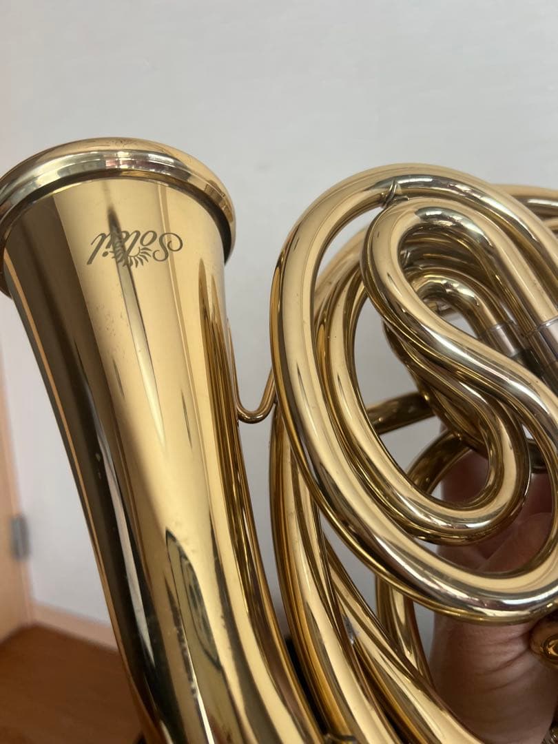 フレンチホルンSoleil 黒 ジャンク品