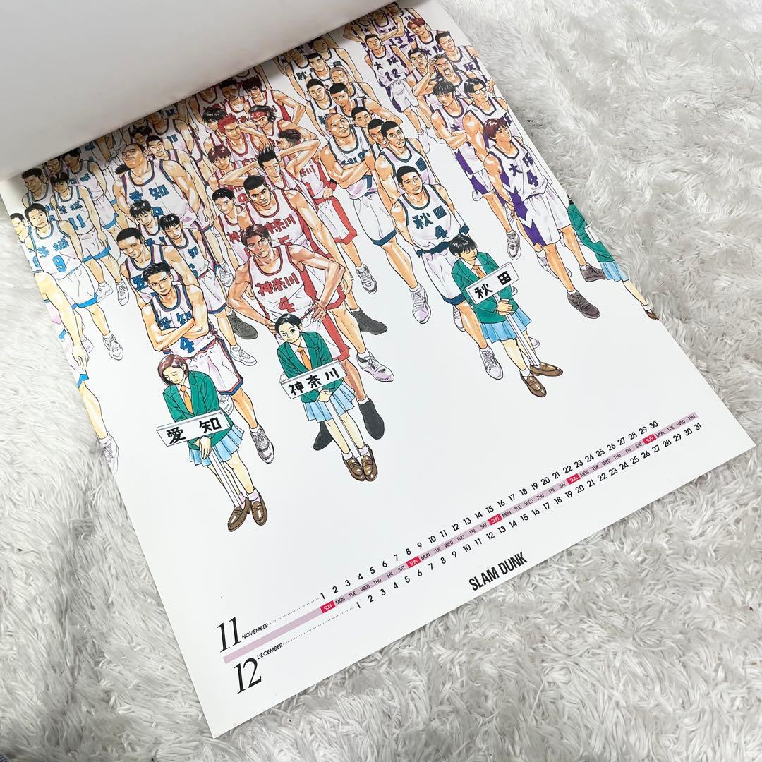 激レア スラムダンク SLAM DUNK 1998年 カレンダー 井上雄彦 - メルカリ