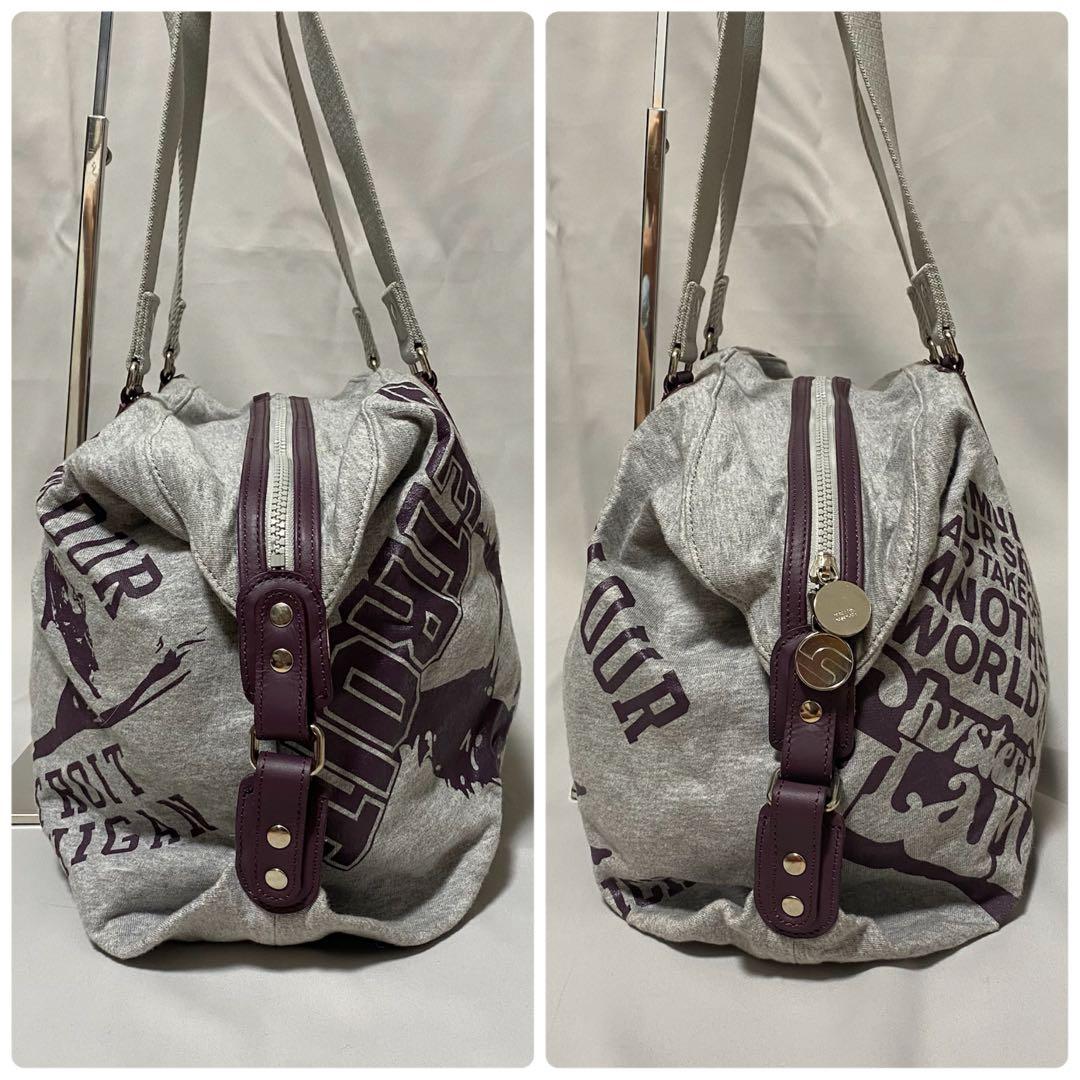 HYSTERIC GLAMOUR バッグ ボストンバッグ 歴代ヒスガール グレー