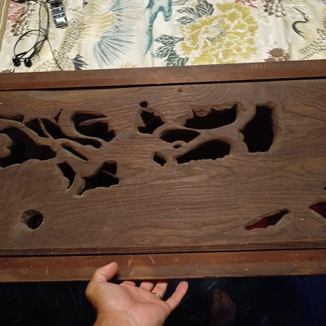 天女 欄間 大型 彫刻 木彫 女神 神様 龍 雲 和柄 現状品 - メルカリ