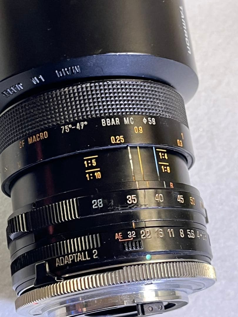 多種類マウントアダプター付TAMRON ADAPTALLレンズ4本