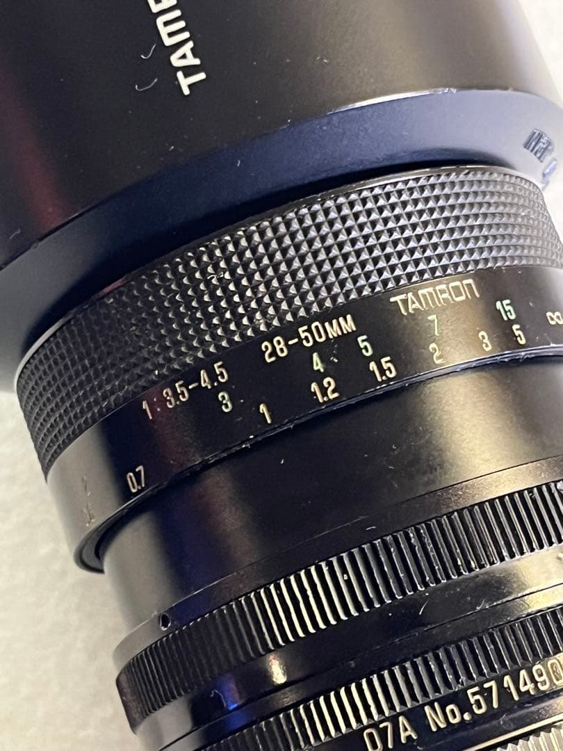 多種類マウントアダプター付TAMRON ADAPTALLレンズ4本