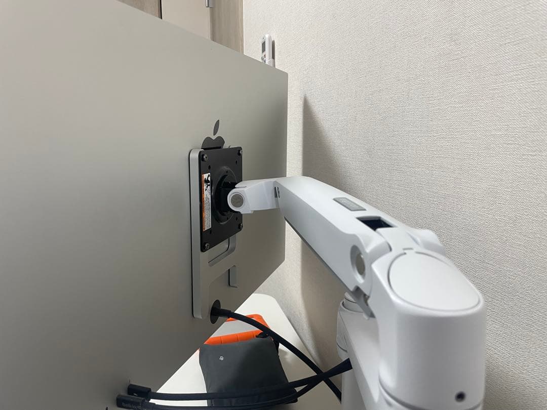 YK4点セットAppleStudioDisplayモニターアームキーボード