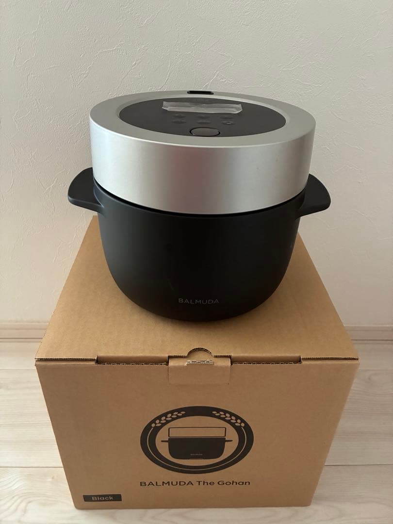 BALMUDA The Gohan 炊飯器　K03A-BK K03A | BALMUDA The Gohan | バルミューダ サポート | バルミューダ