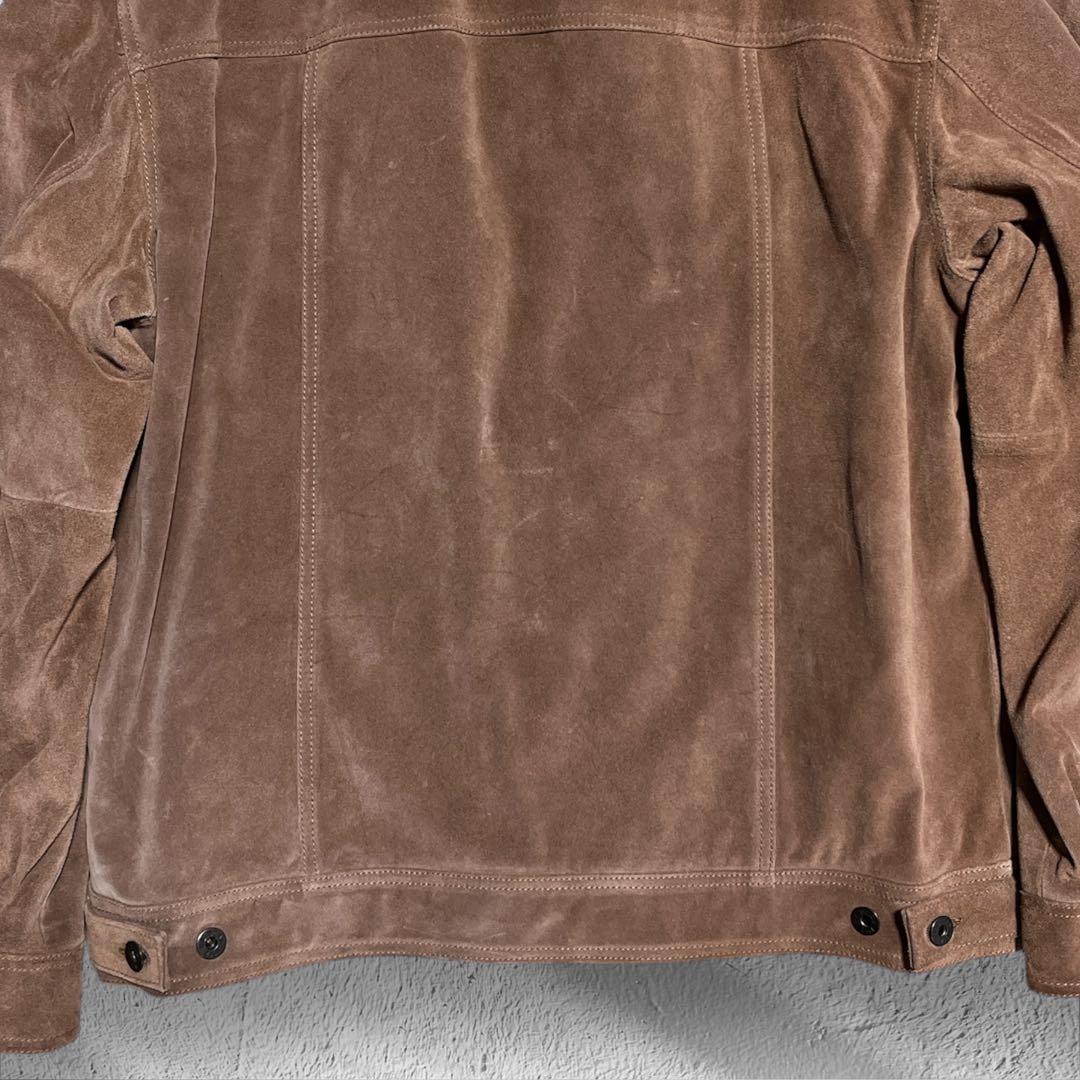 L.L.BEAN エルエルビーン スウェード レザー トラッカージャケット M