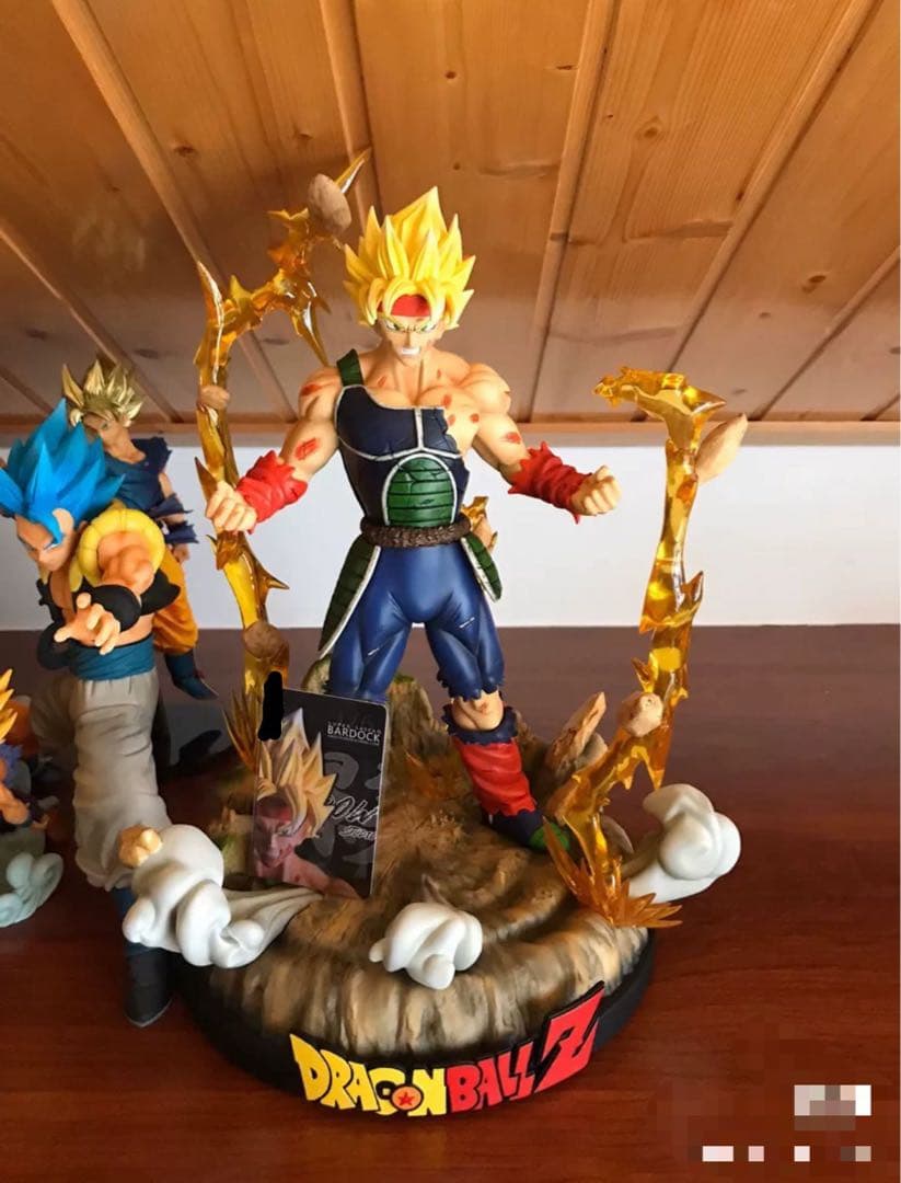 ドラゴンボール バーダック ガレキ ガレージキット スタチュー X② ドラゴンボール ゴジータ ガレキ ガレージキット スタチュー X②①