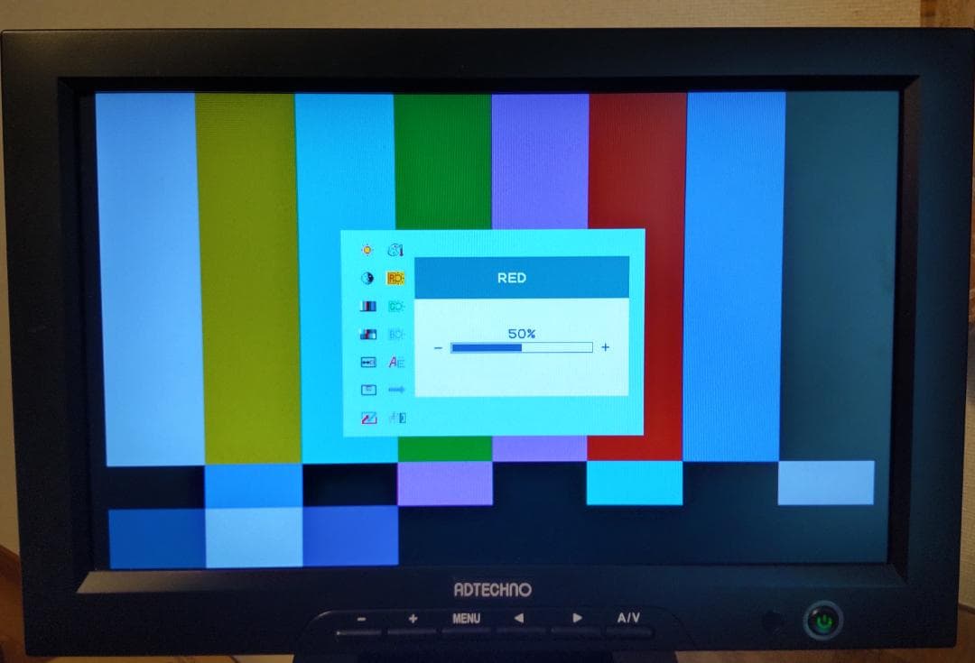 ADTECHNO(エーディテクノ)CL1013HBY 10.1インチモニター本体