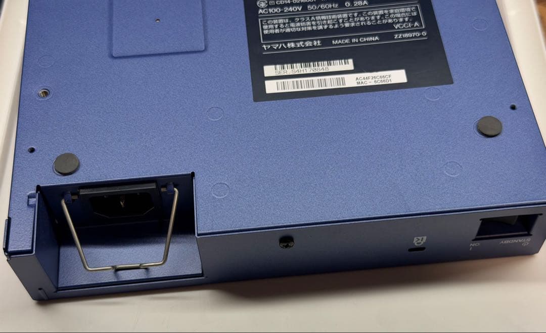 YAMAHA RTX1210 有線LANルーター 美品