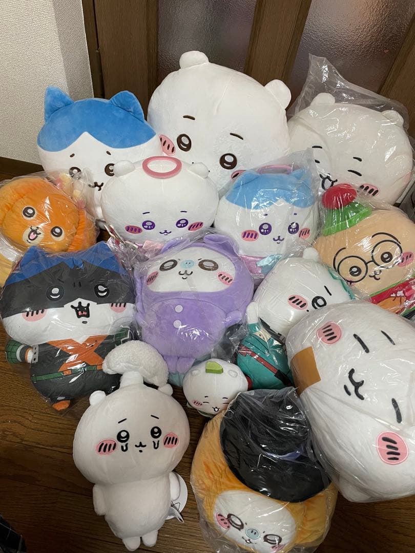 ちいかわ ぬいぐるみ まとめ売り かぼちゃ てんし あくま クリスマス 超BIG imgrc0099156569.jpg