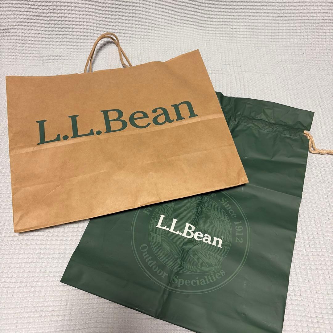 【新品】L.L.Bean トートバッグ　Ｍ　ネイビー　USA　袋付き
