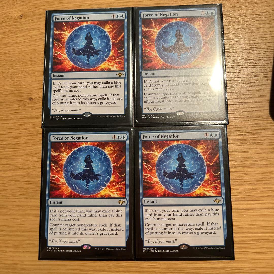 Force of Negation 4枚 否定の力 - メルカリ