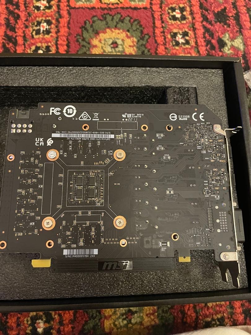 msi AERO ITX GTX1660super 6GB 箱あり