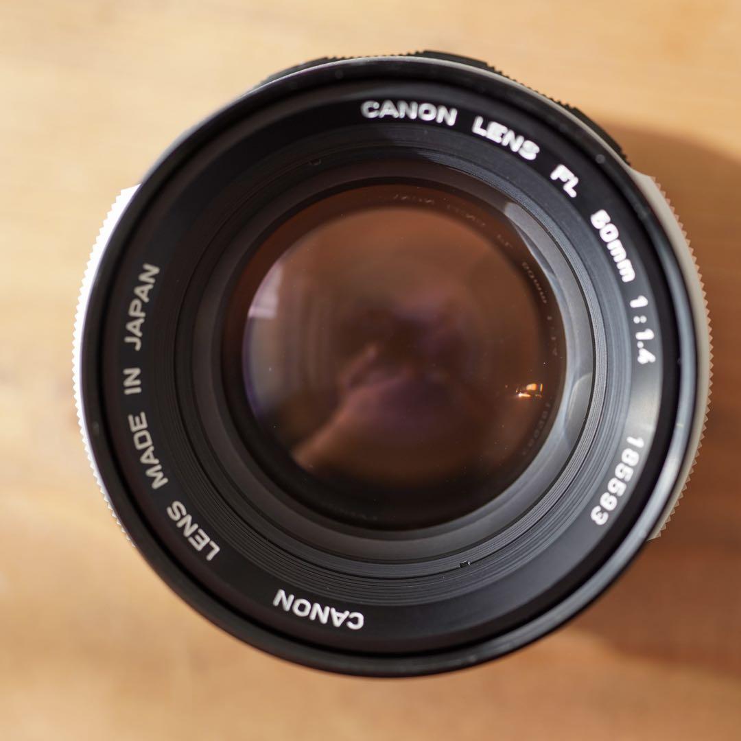 【美品】CANON FL 50mm F1.4 単焦点レンズ