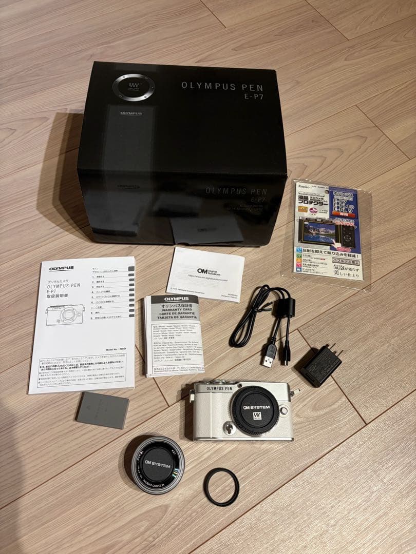 オリンパス PEN E-P7 14-42mm EZレンズキット ホワイト(1台)