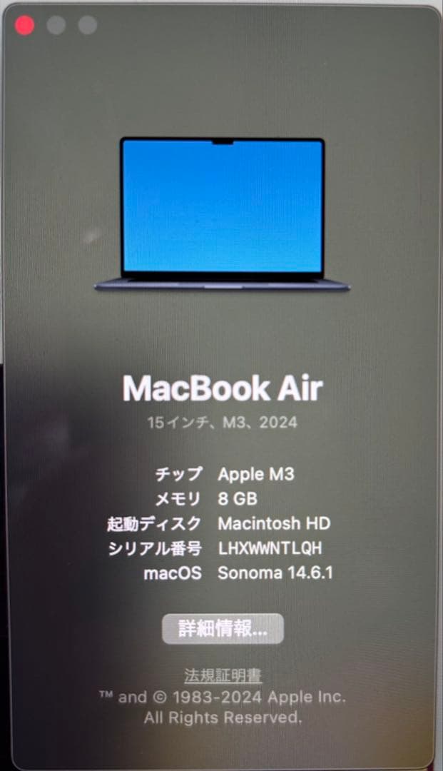 即購入可能 qxvfzqMacBook Air 2024