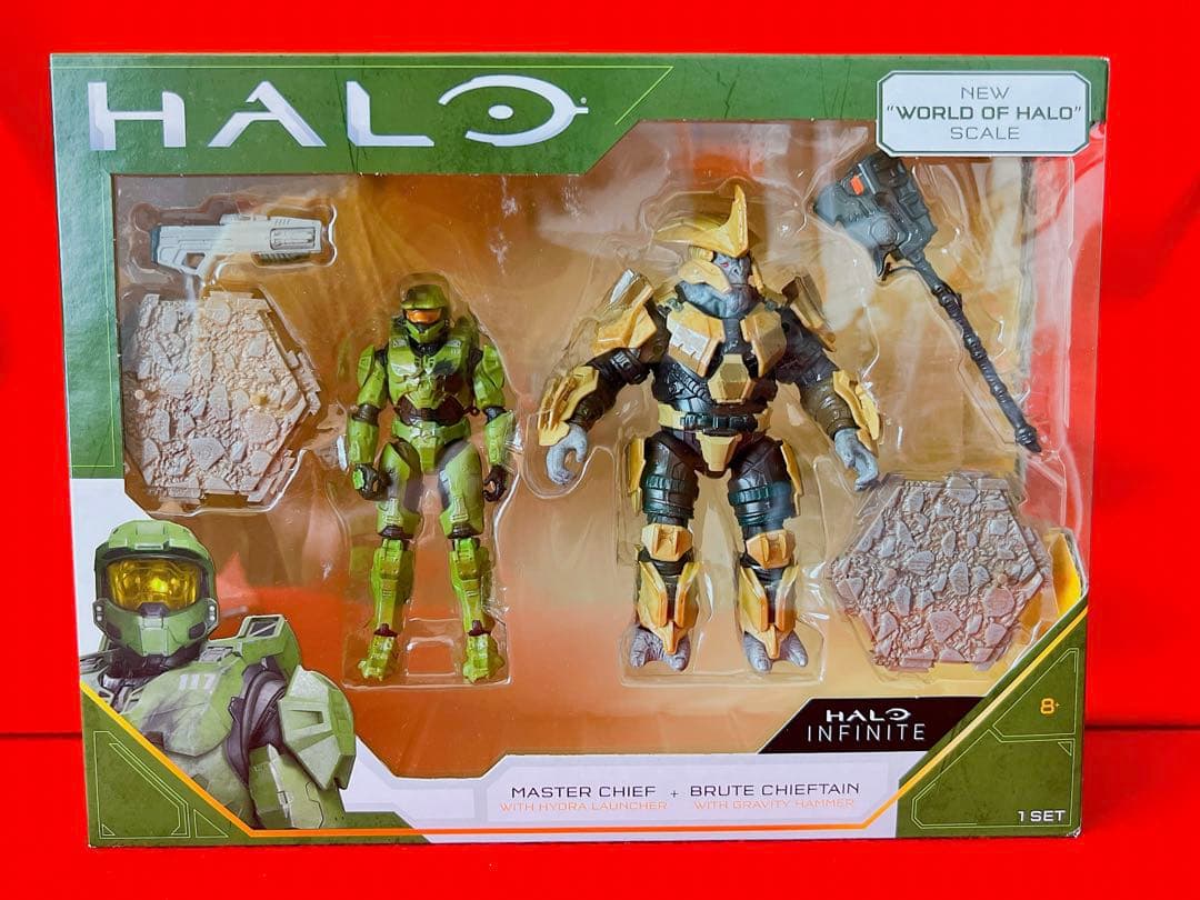 Halo マスターチーフ ブルートチーフテン フィギュア セット 海外限定 Halo マスターチーフ ブルートチーフテン フィギュア セット 海外限定