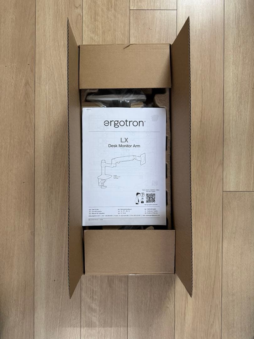 エルゴトロン LX モニターアームVESA規格対応