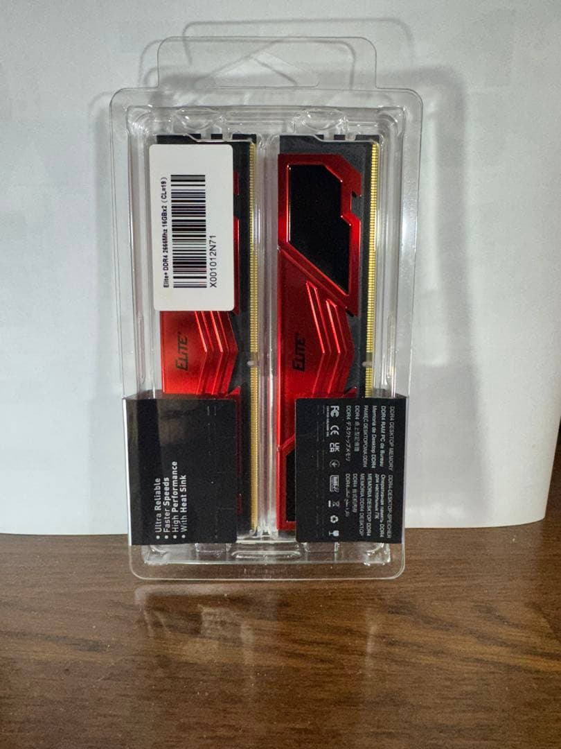 る*い様 【Team Elite Plus】DDR4-2666MHz16GB×2