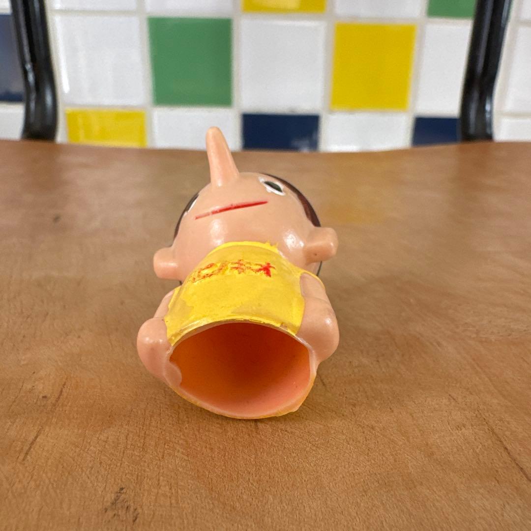 激レア 当時物 小野薬品 ピノキオ ソフビ指人形 非売品 企業物 昭和