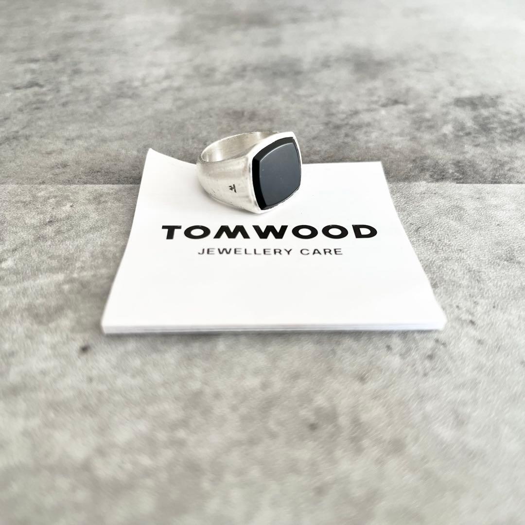 美品】tom wood cushion onxy ring g48 8号 - メルカリ