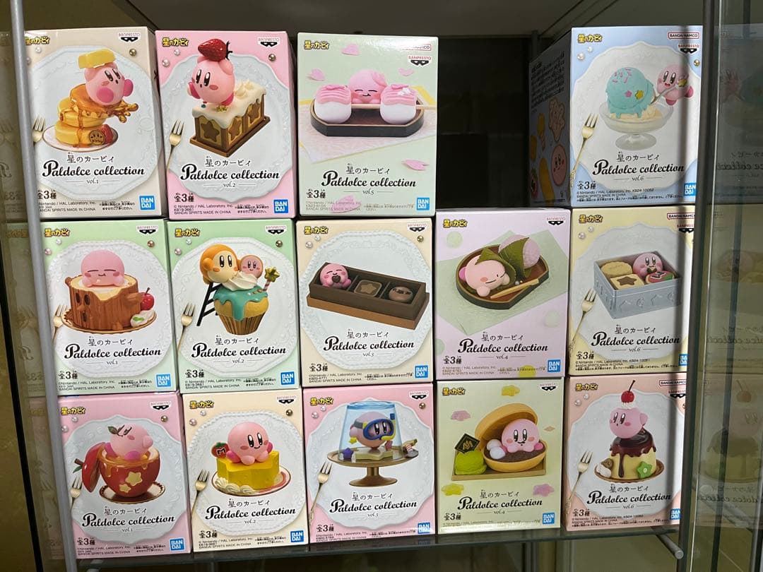 カービィ フィギュア パルドルチェ ひとやすみ 17種セット 星のカービィ」がお菓子モチーフの 手のひらサイズフィギュアで登場