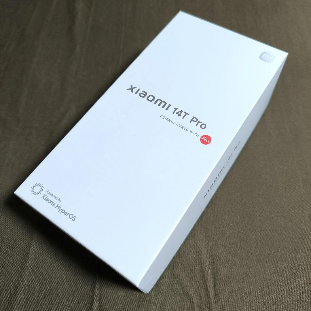新品✨❗Xiaomi 14T Pro✨ 50Wワイヤレス充電器付き チタングレー