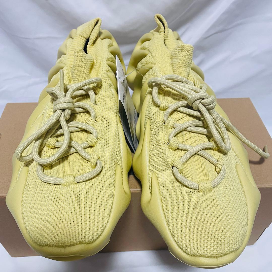 【送料無料】adidas YEEZY 450 \"Sulfur\" 廃盤　ニット