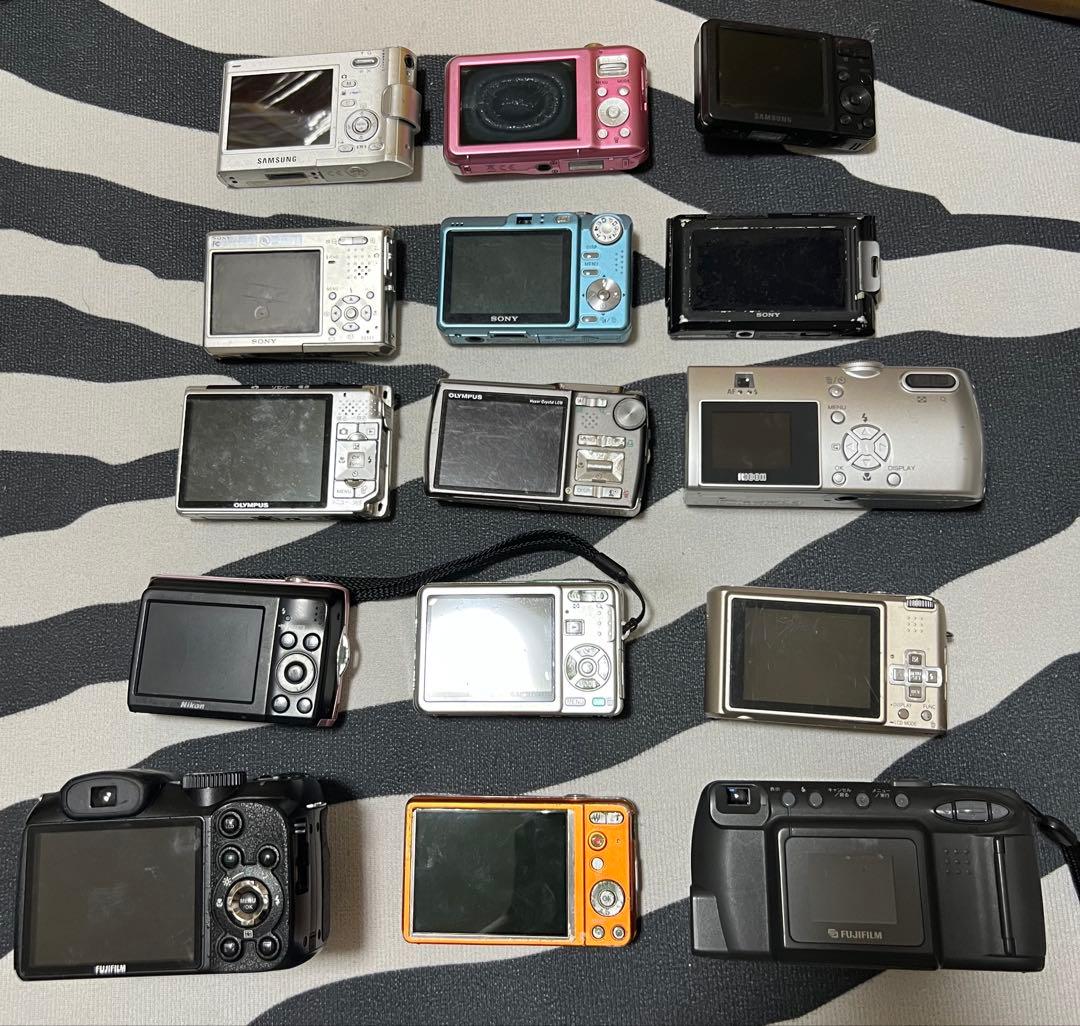 デジタルカメラまとめ売り　15台　ジャンク　動作未確認