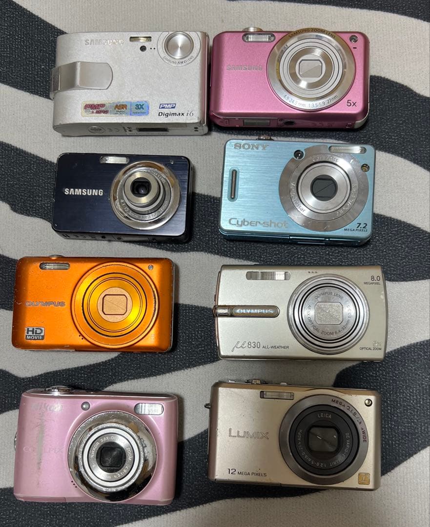 デジタルカメラまとめ売り　15台　ジャンク　動作未確認