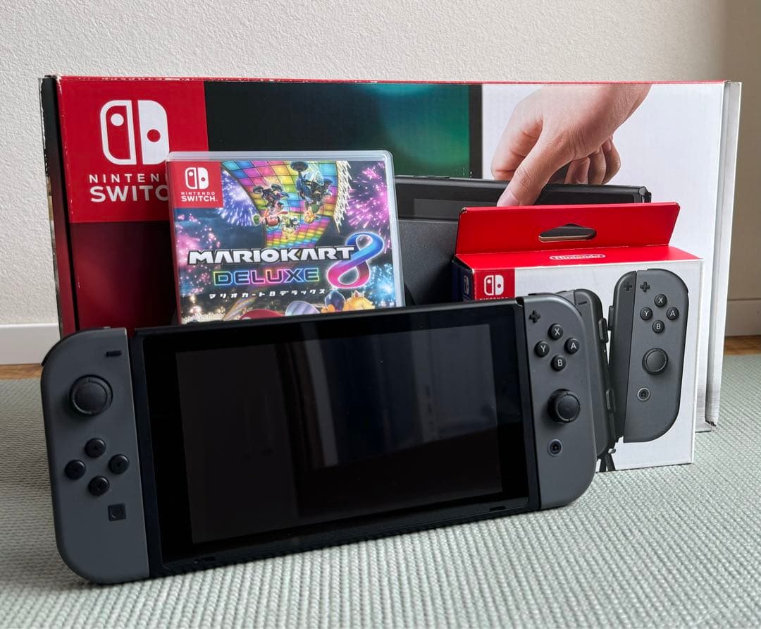Nintendo Switch、joy con、マリオカート8デラックスのセット 2100013894400.jpg