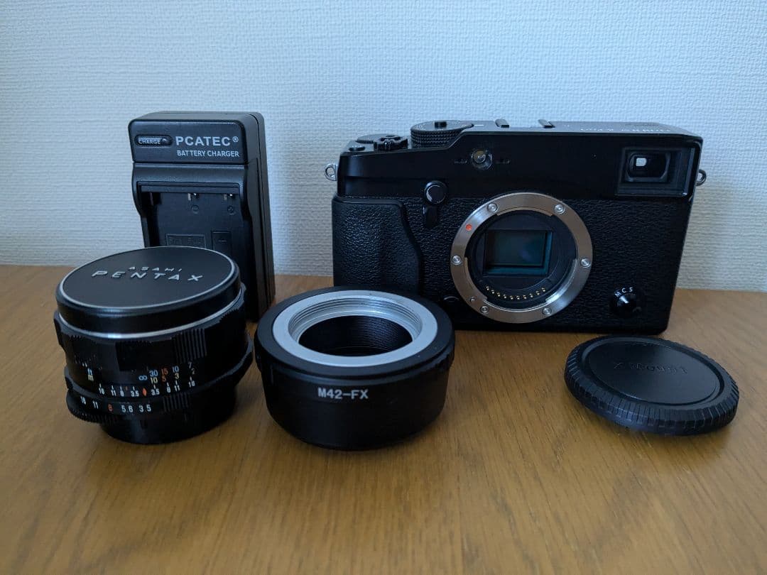 Fujifilm X-Pro1 + Pentaxレンズ + アダプター Amazon.com : Fotasy PK lens to Fuji X Adapter, Adapter for Pentax
