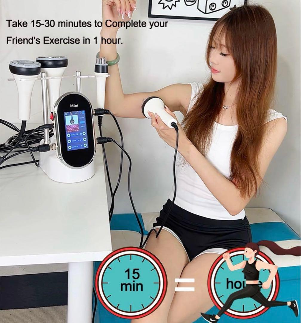 4in1業務用/家庭用キャビテーション40Khz/痩身/肌引き締め/脂肪吸引