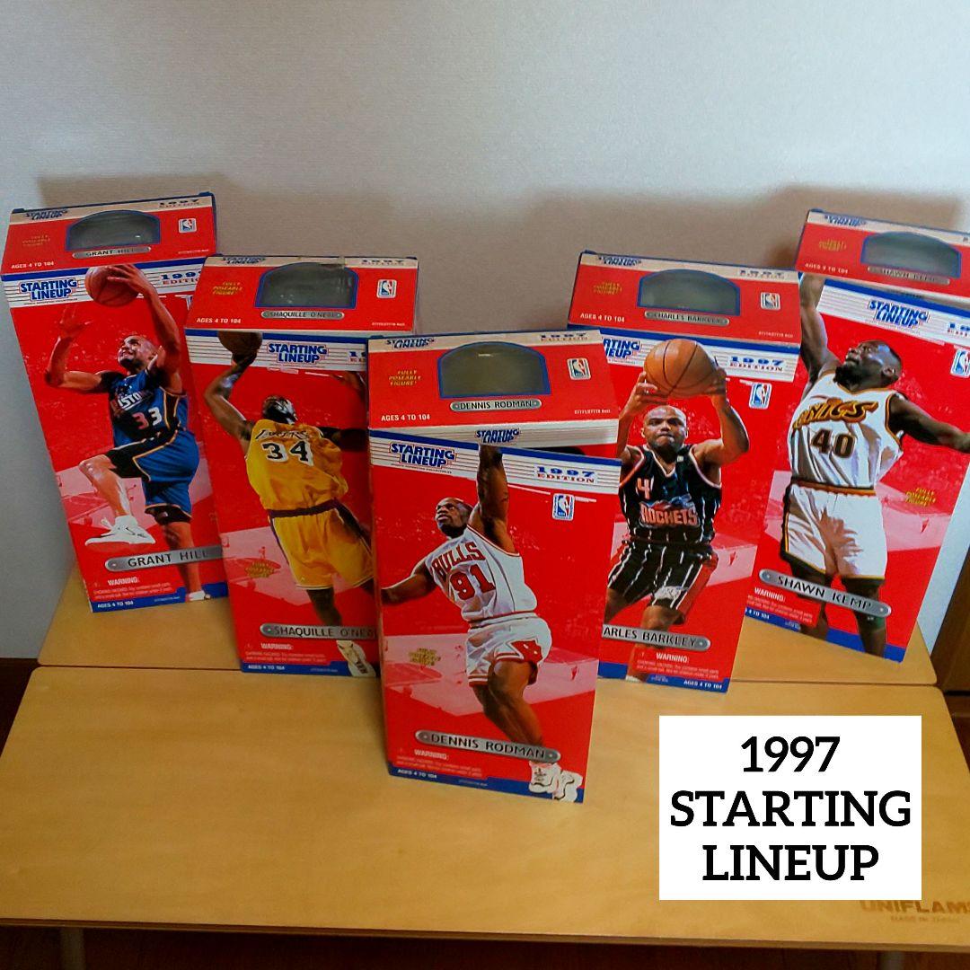 【週末値下げ】NBA スターティングラインナップ 1997 フィギュアセット5点 未開封Starting Lineup 1997 デビッド・ロビンソン フィギュア - メルカリ