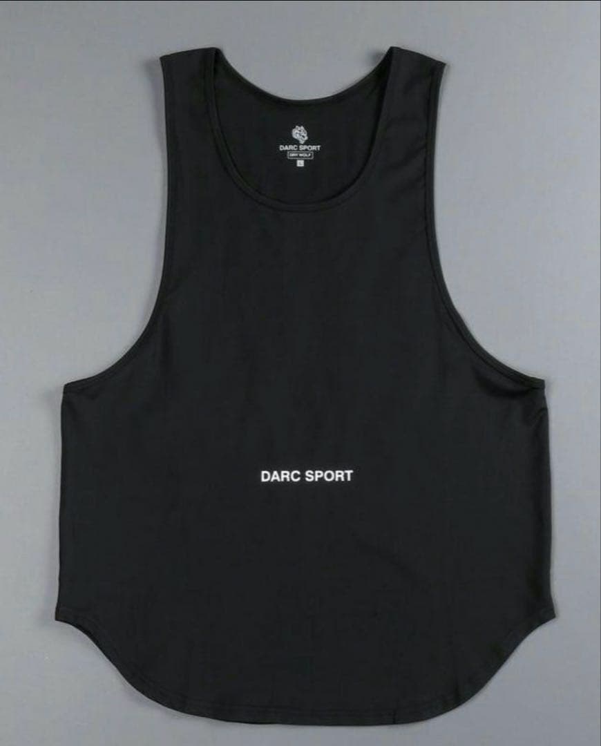 424レア ダルクスポーツdarc sport タンクトップ M ドライ 黒 - メルカリ