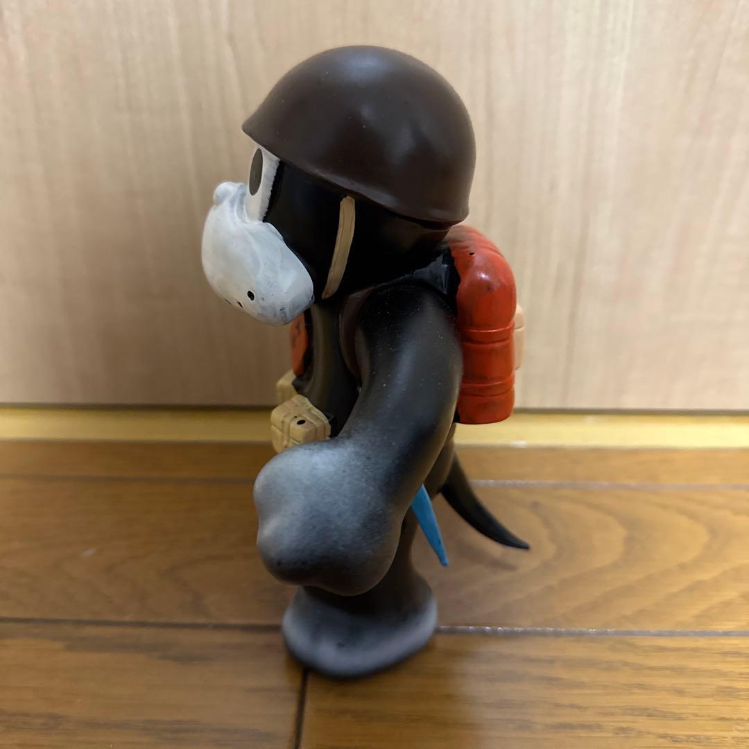 のらくろ上等兵 ソフビ マルサンビンテージ - メルカリ