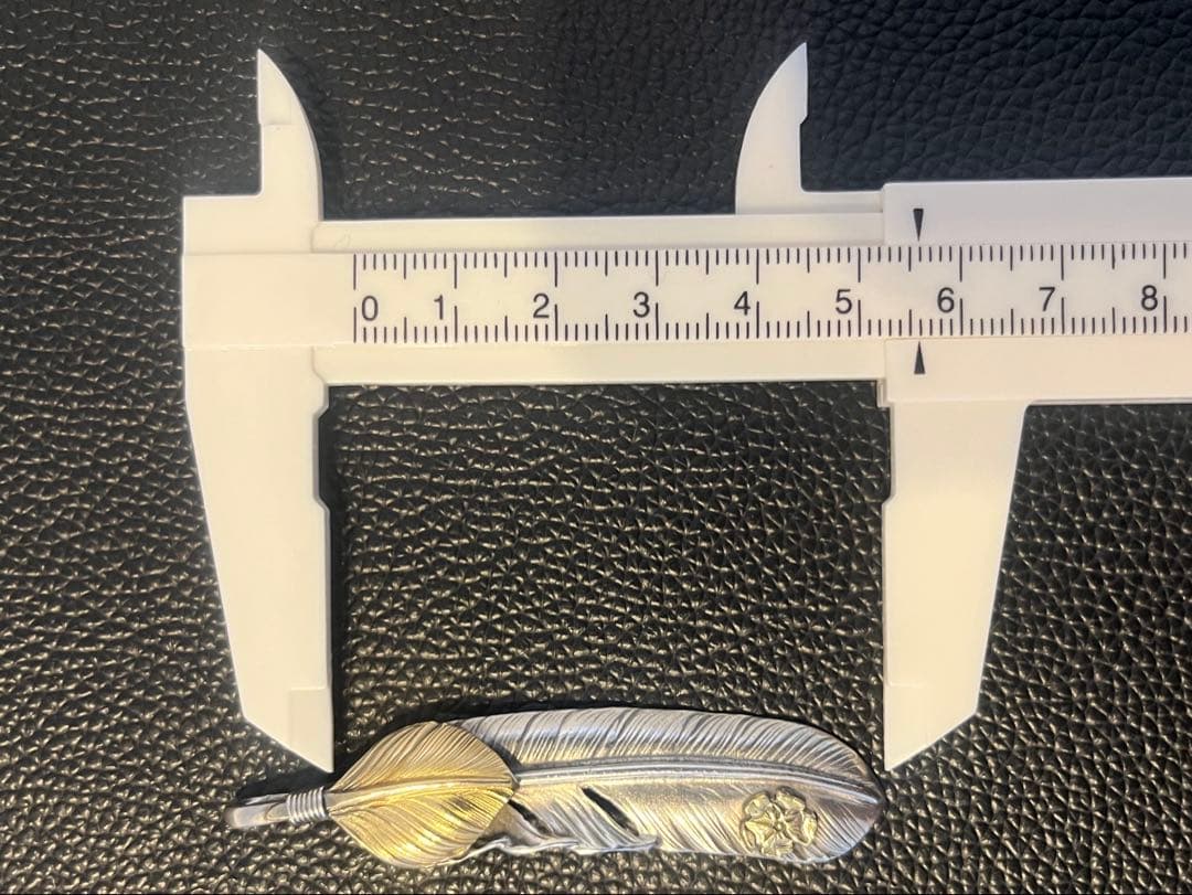 こまぽぽ様専用】goro's 上金ハート特大フェザーローズメタル付 右向き